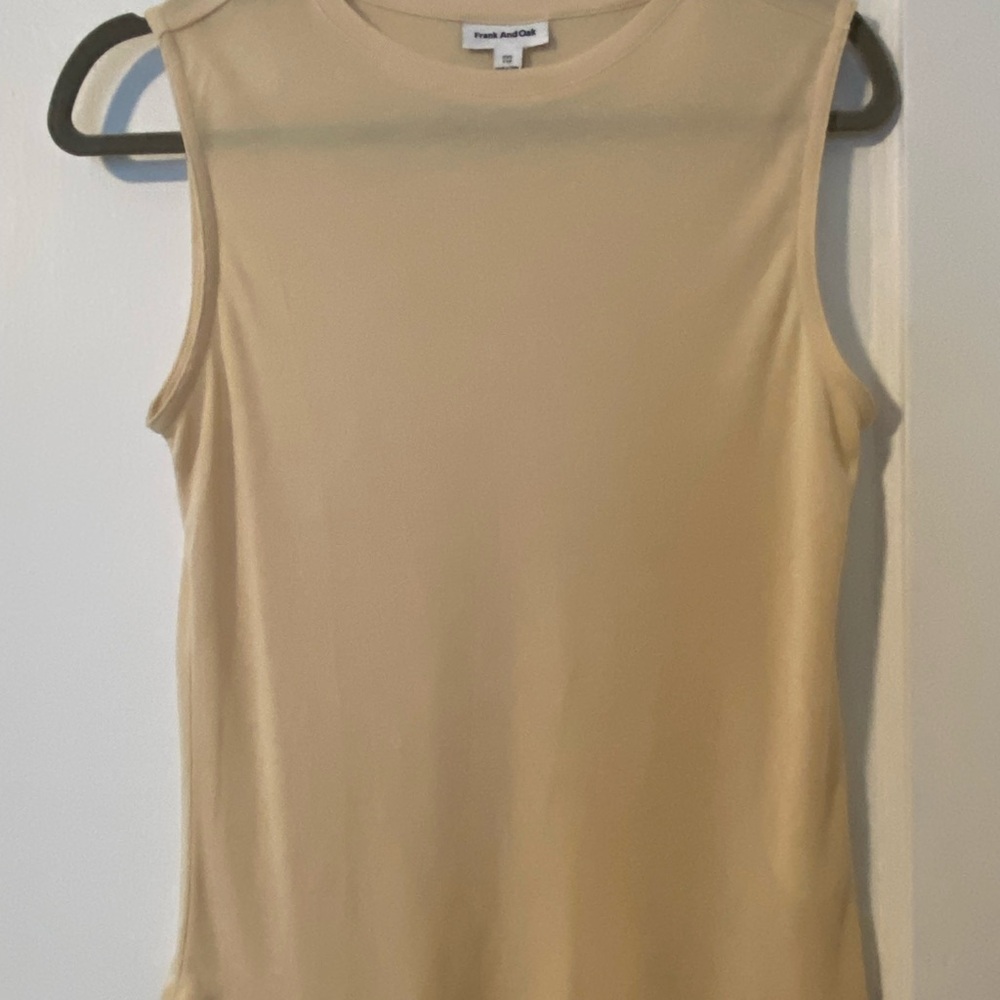 Frank & Oak Women's Cream Tank Top